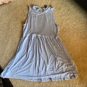 Dress, Fun Casual Skater High-Neck Sleeveless